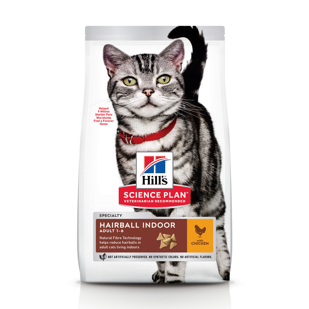 Hill's Science Plan Adult Hairball Indoor kip <br>1,5 kg